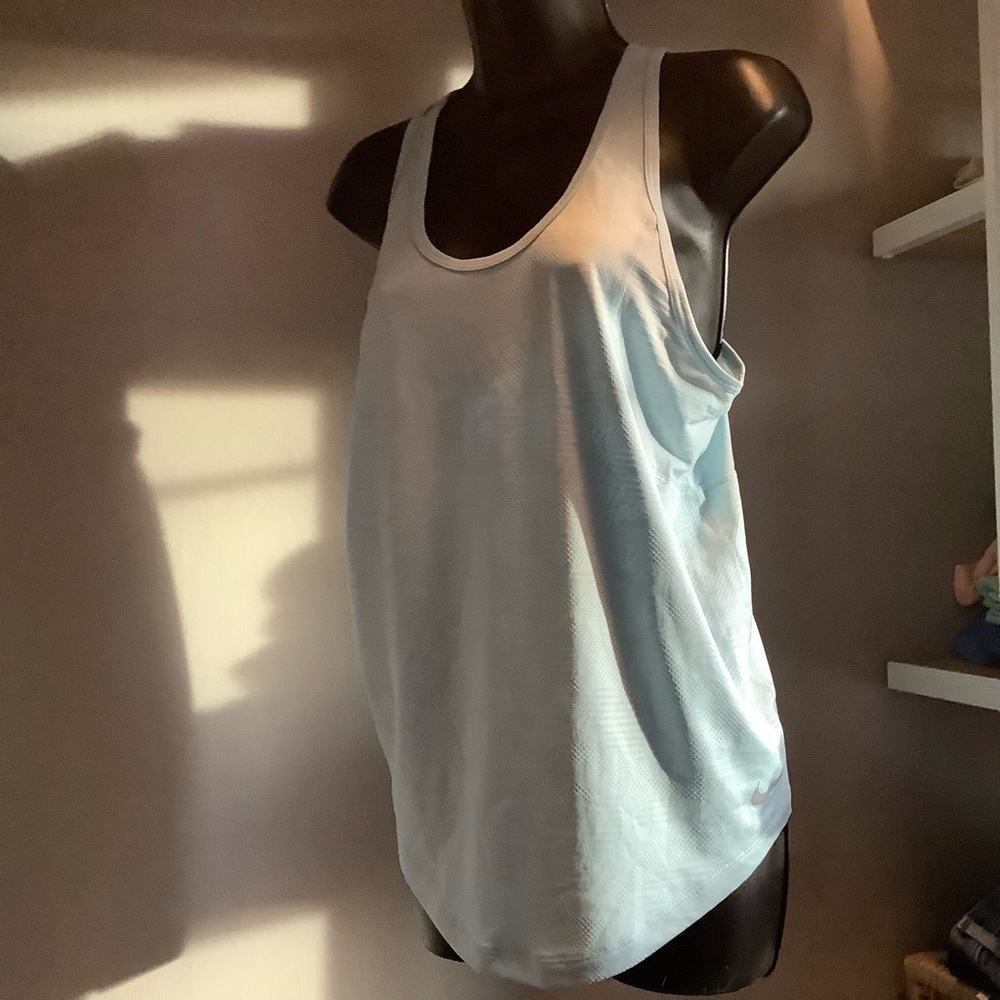 Nike Dri-fit Light Blue Women's Tank Top